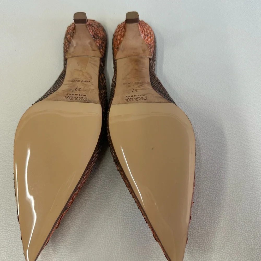 Prada Python Mules - Picture 4 of 6